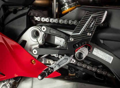 Verstelbare remschakelset R (Special Edition) met opklapbare voetsteunen Ducati Panigale V4 Tricolore (2025+)