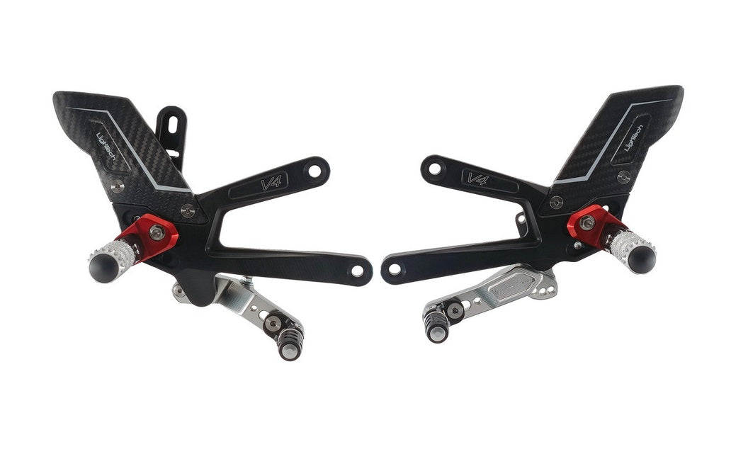 Lightech Instelbare 'R' Remschakelset – Ducati Streetfighter V4S (2025+)
