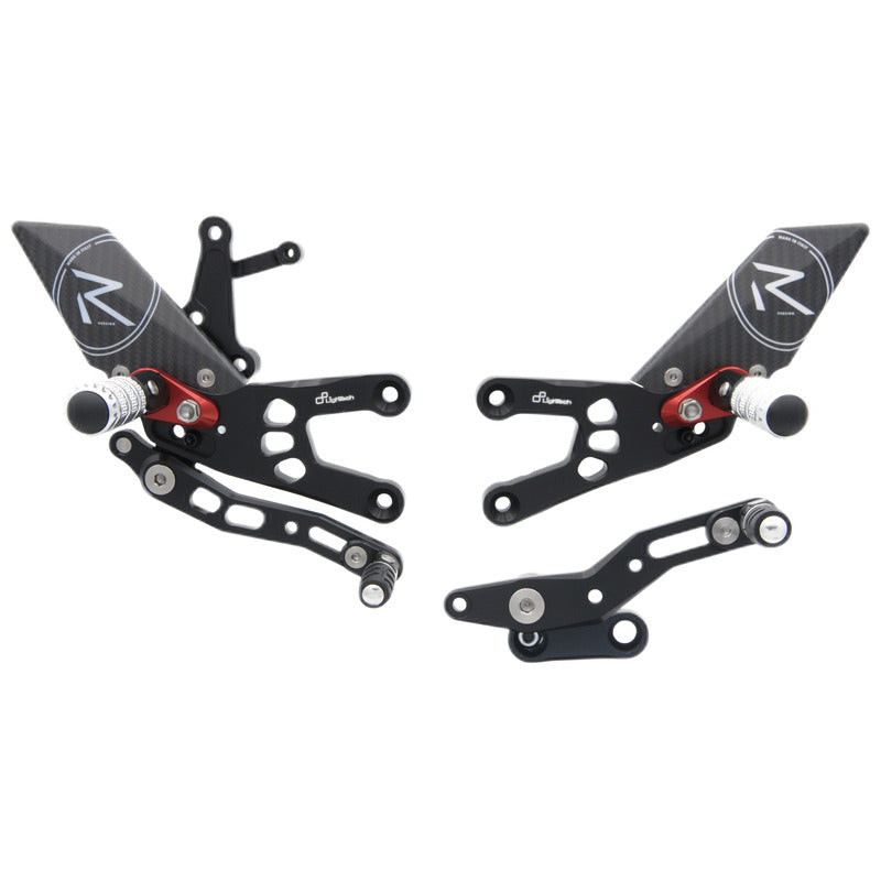 Adjustable brake link set R (Special Edition) with folding footrests Honda CBR600RR 2007-2016