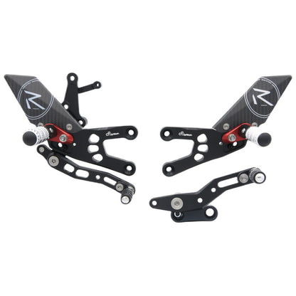 Adjustable brake link set R (Special Edition) with folding footrests Honda CBR600RR 2007-2016