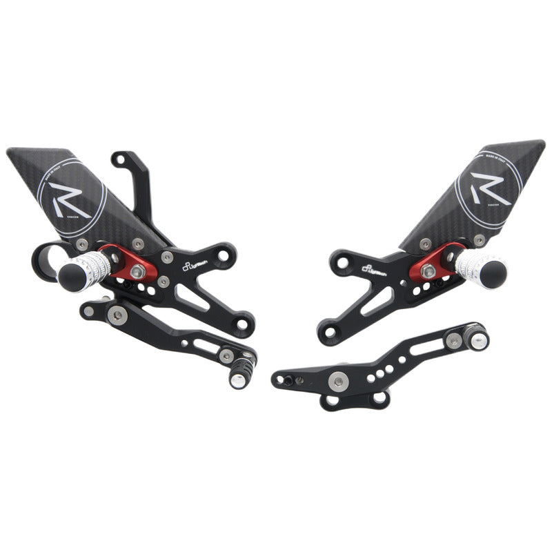 Adjustable brake link set R (Special Edition) with folding footrests Honda CBR1000RR 2008-2019