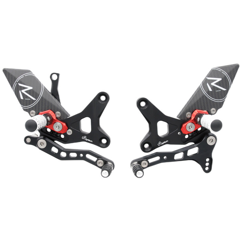Adjustable brake switch set R (Special Edition) with folding footrests Kawasaki ZX-10R 2011-2015