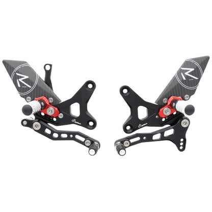Adjustable brake switch set R (Special Edition) with folding footrests Kawasaki ZX-10R 2011-2015