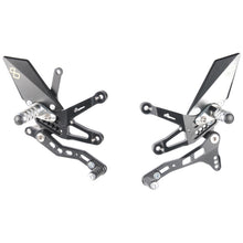Adjustable brake link set with folding footrests Kawasaki ZX-10R 2016-2020