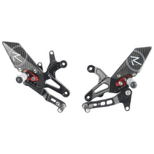 Adjustable brake switch set R (Special Edition) with folding footrests and standard switch pattern Kawasaki ZX6R 2005+