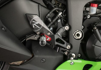 Adjustable brake switch set R (Special Edition) with folding footrests and standard switch pattern Kawasaki ZX6R 2005+