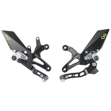 Adjustable brake switch set with folding footrests and vice versa switch pattern (GP Shifting) Kawasaki ZX636 2024+