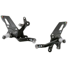 Adjustable brake link set with fixed footrests (track use) kawasaki z500 2024+