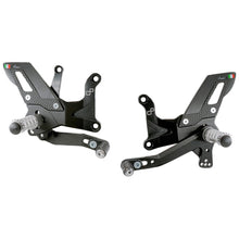 Adjustable brake link set with fixed footrests (track use) Kawasaki Ninja ZX-4RR 2023+