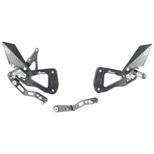 Einstellbarer Bremsschalter mit faltbaren Fußstützen Suzuki GSX-R 1000 R 2017-2022