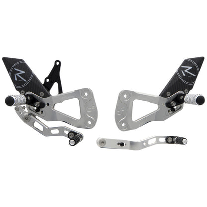 Adjustable brake link set R (Special Edition) with folding footrests Suzuki GSX-R 1000 2017-2022