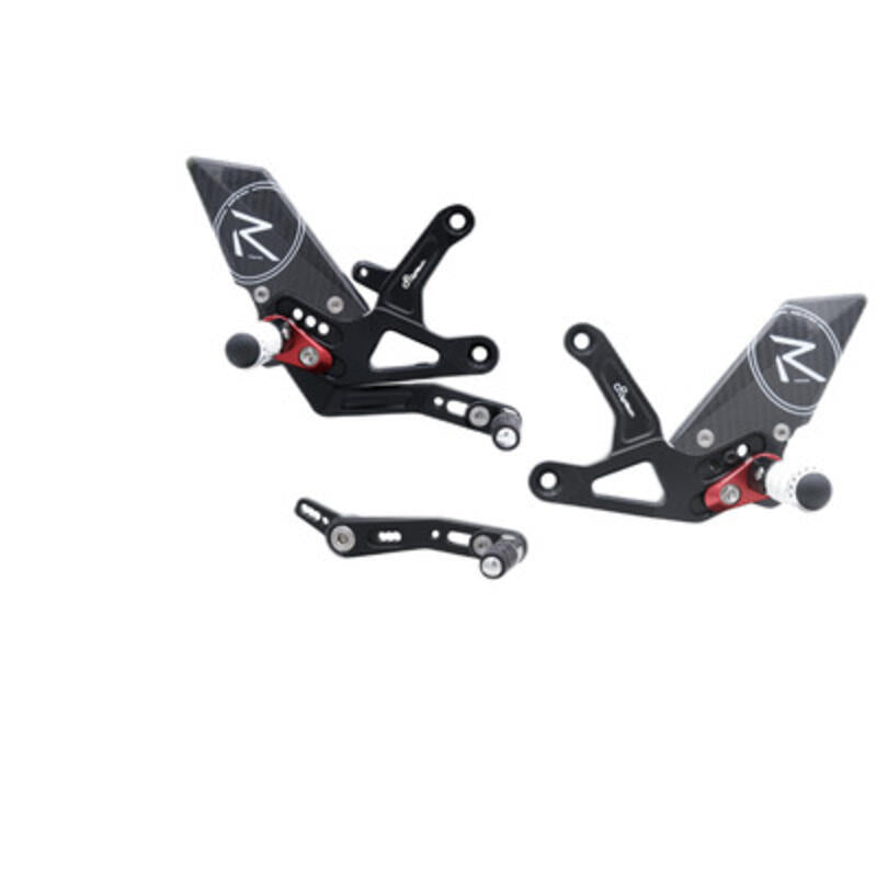 Verstelbare remschakelset R (Special Edition) met opklapbare voetsteunen Triumph Speed Triple 1200 RX 2021+