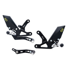 Adjustable brake switch set with folding footrests Triumph Speed ​​Triple 1200 RR 2022+