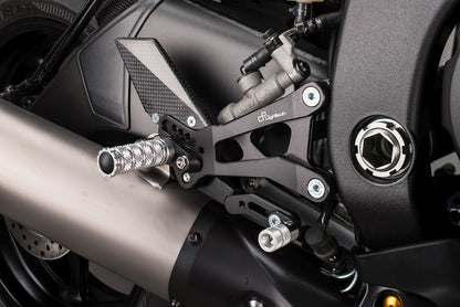Adjustable brake link set with fixed footrests Yamaha R6 2008-2016