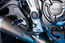 Adjustable brake link set with folding footrests Yamaha MT-07 2014+