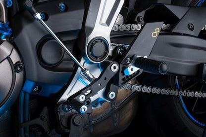 Adjustable brake link set R (Special Edition) with folding footrests Yamaha MT-07 2014+