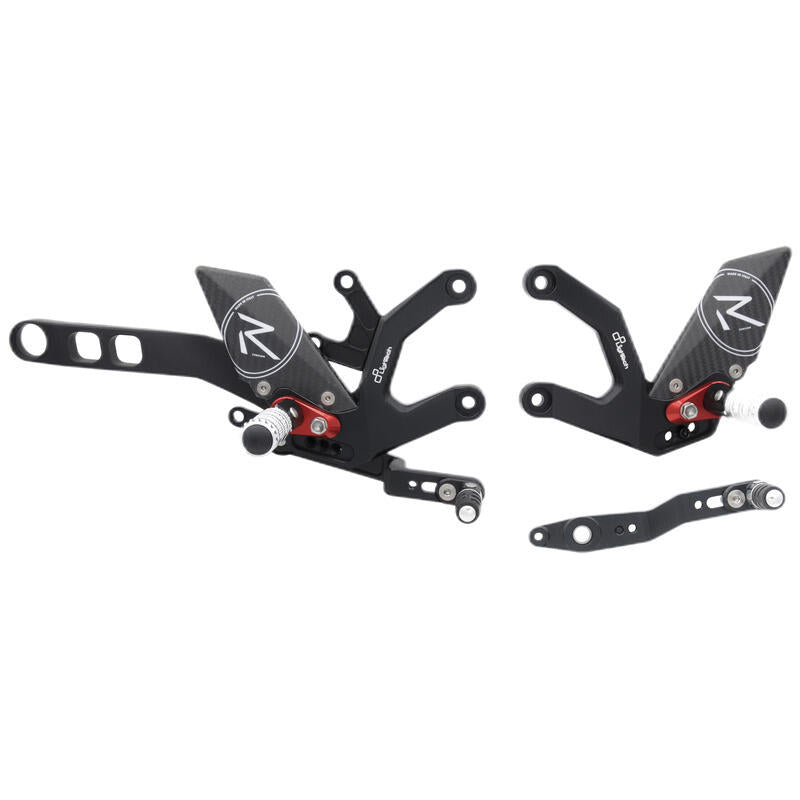 Adjustable brake link set R (Special Edition) with folding footrests Yamaha MT-10 2016-2021