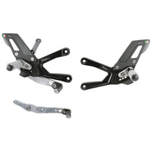 Adjustable brake switch set with folding footrests Yamaha R1 2015+