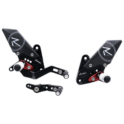 Adjustable brake link set R (Special Edition) with folding footrests Yamaha Tracer 9 2021+