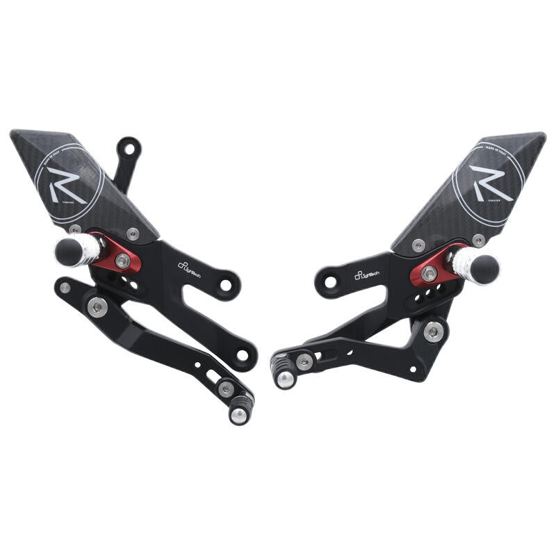 Adjustable brake link set R (Special Edition) with folding footrests Yamaha R7 2022+