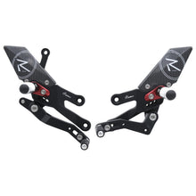 Adjustable brake link set R (Special Edition) with folding footrests Yamaha R7 2022+