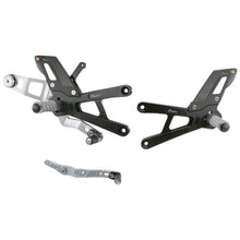 Adjustable brake link set with fixed footrests (track use) Yamaha R1M 2015+