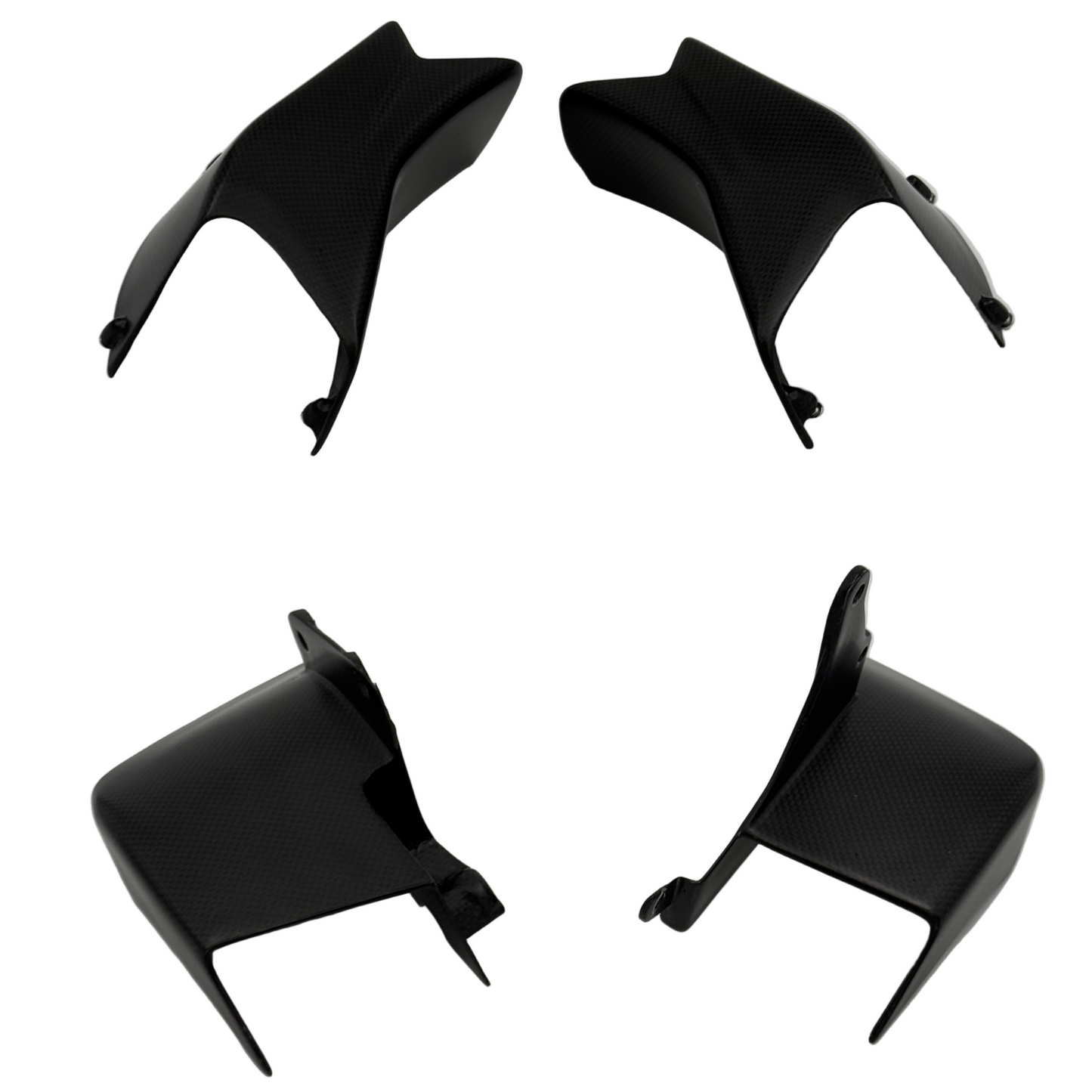 VERKOCHT_Carbon Winglet Set (4-delig) – Ducati Multistrada V4 – Mat Carbon (Gebruikt)