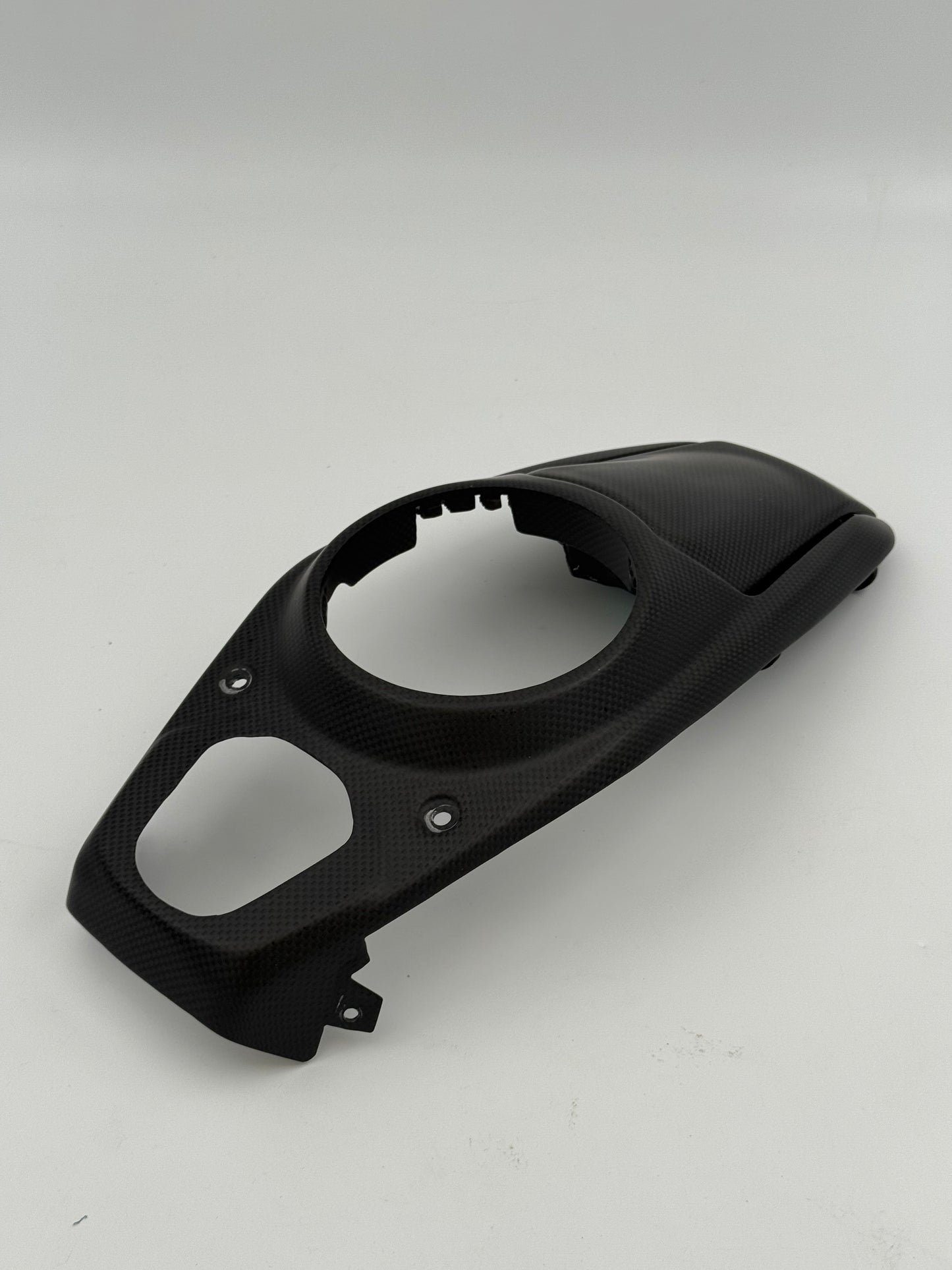 VERKOCHT_Carbon Tankcover met Telefoonvakje – Ducati Multistrada V4 (2021–2024) – (gebruikt)