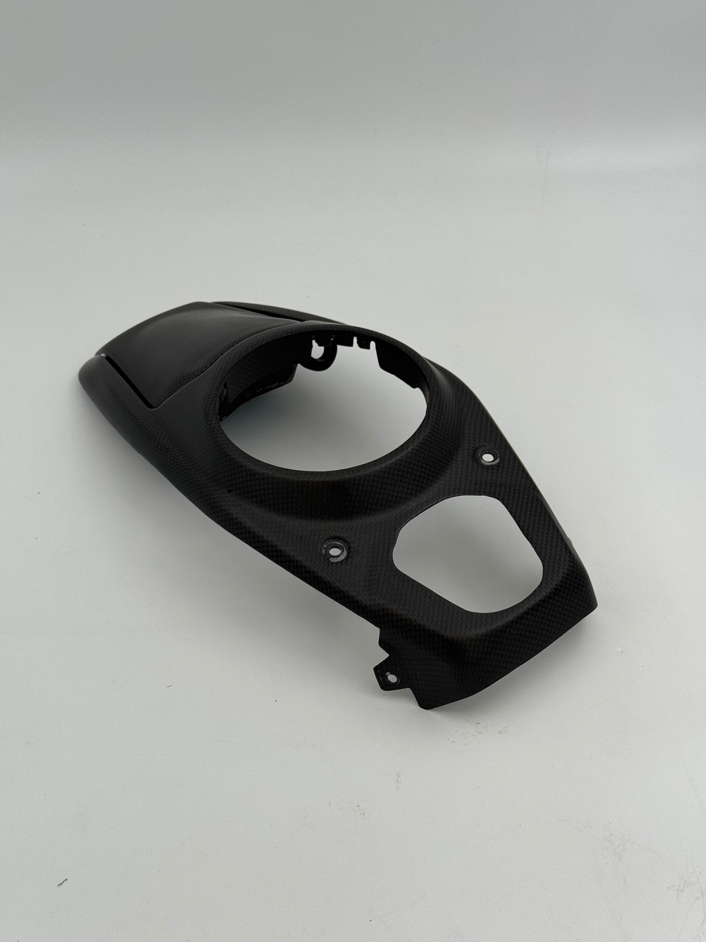 VERKOCHT_Carbon Tankcover met Telefoonvakje – Ducati Multistrada V4 (2021–2024) – (gebruikt)