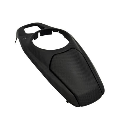 VERKOCHT_Carbon Tankcover met Telefoonvakje – Ducati Multistrada V4 (2021–2024) – (gebruikt)