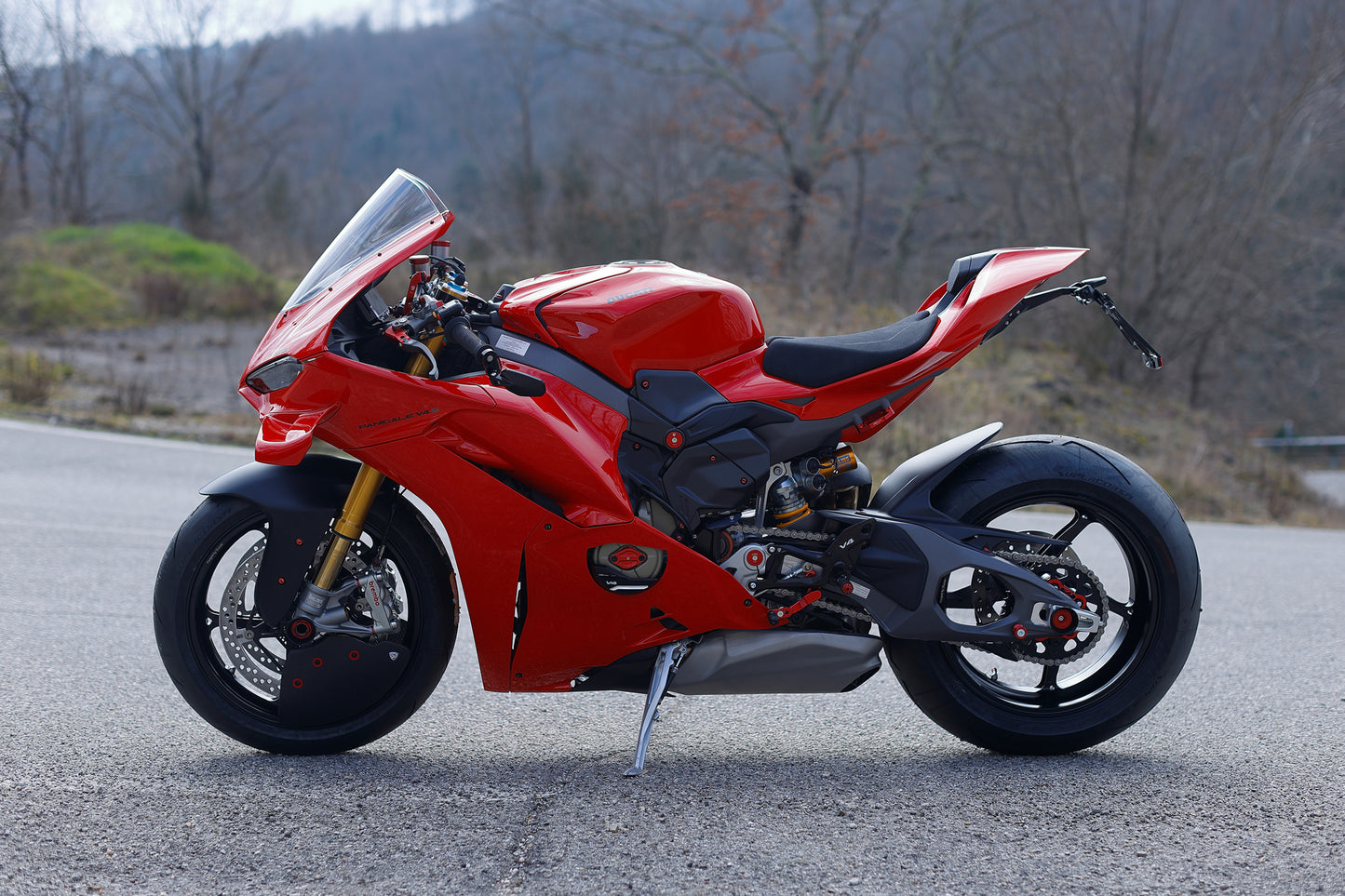 GP Ducts EVO - Carbon front riding cooling for Ducati Panigale V4 (2025+)