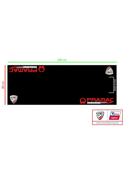 Pit Stop Garage Mat Pramac Limited Edition CNC Racing Aprilia RSV4 (2025+)