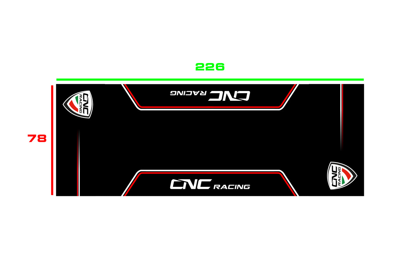 Pit Stop Garage Mat CNC Racing