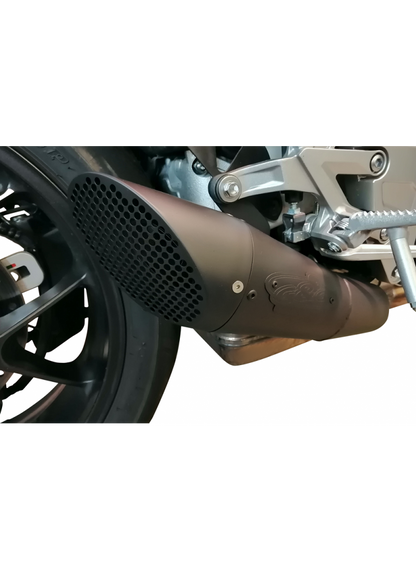 G&G GP Slip-On Expace Black Honda CB1000R NEO Sports 2018-2020