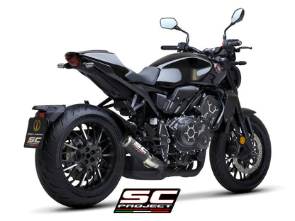 CR-T carbon uitlaatdemper (Racing) Honda CB1000R Neo Sports Cafe (2021-2025)
