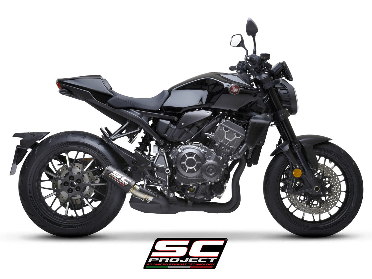 CR-T carbon uitlaatdemper (Racing) Honda CB1000R Neo Sports Cafe (2021-2025)