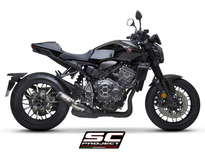 CR-T carbon uitlaatdemper (Racing) Honda CB1000R Neo Sports Cafe (2021-2025)