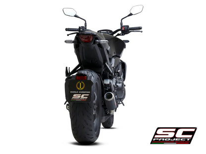 CR-T carbon uitlaatdemper (Racing) Honda CB1000R Neo Sports Cafe (2021-2025)