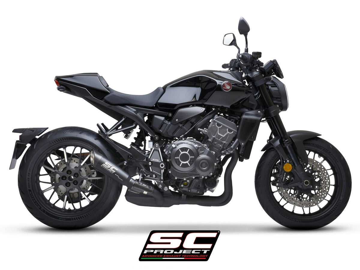 S1 titanium uitlaatdemper (EURO5) met keramische coating Honda CB1000R Neo Sports Cafe (2021-2025)