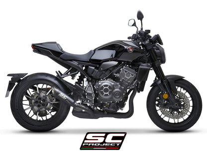 S1 titanium uitlaatdemper (EURO5) met keramische coating Honda CB1000R Neo Sports Cafe (2021-2025)