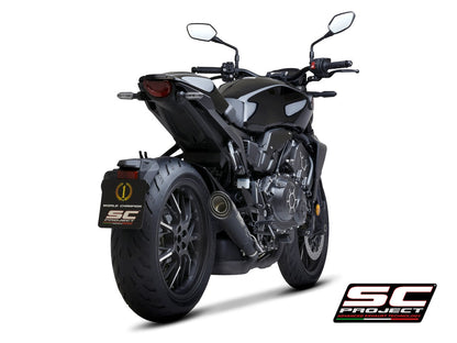 S1 titanium uitlaatdemper (EURO5) met keramische coating Honda CB1000R Neo Sports Cafe (2021-2025)