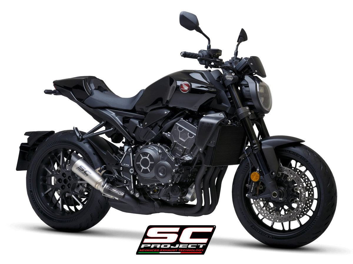 S1 titanium uitlaatdemper (EURO5) Honda CB1000R Neo Sports Cafe (2021-2025)