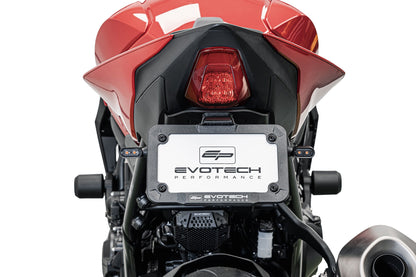 Evotech Verstelbare Kentekenplaathouder incl. V1 knipperlichtset - Honda CB1000 Hornet (2025+)