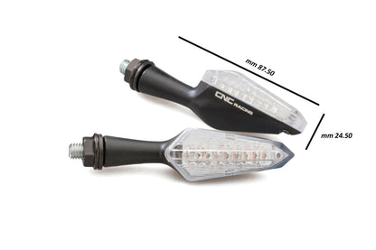 Knipperlichtset 'Jet' (2 st.) Suzuki Bandit GSF1250 (2015+) afmetingen