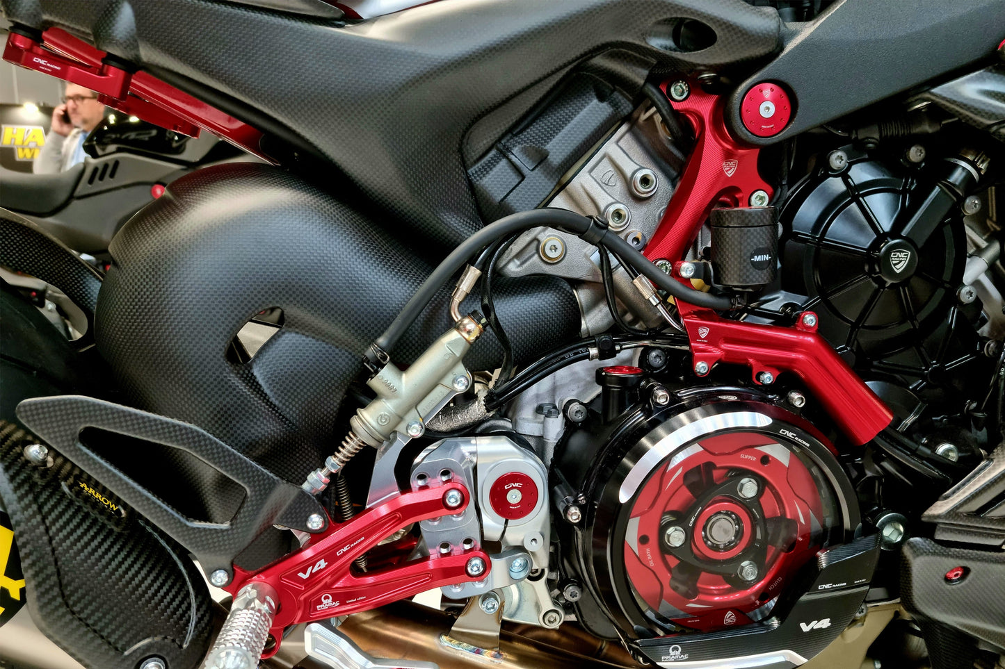 Motorblok montagesteun Ducati Panigale V4 S (2018-2020)