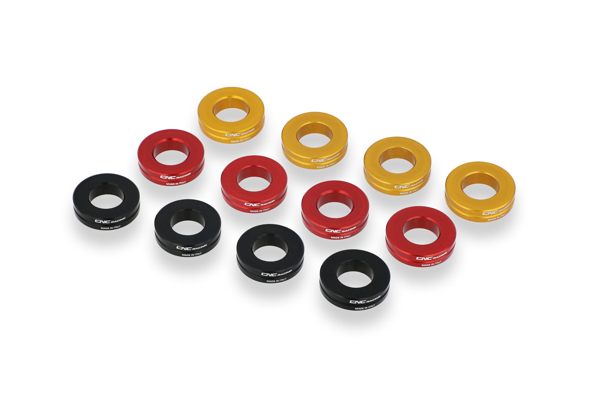 Remklauw Spacer Kit (4 st.) Ducati Multistrada Enduro 1200 DVT (2016+) beschikbare kleuren zwart rood en goud