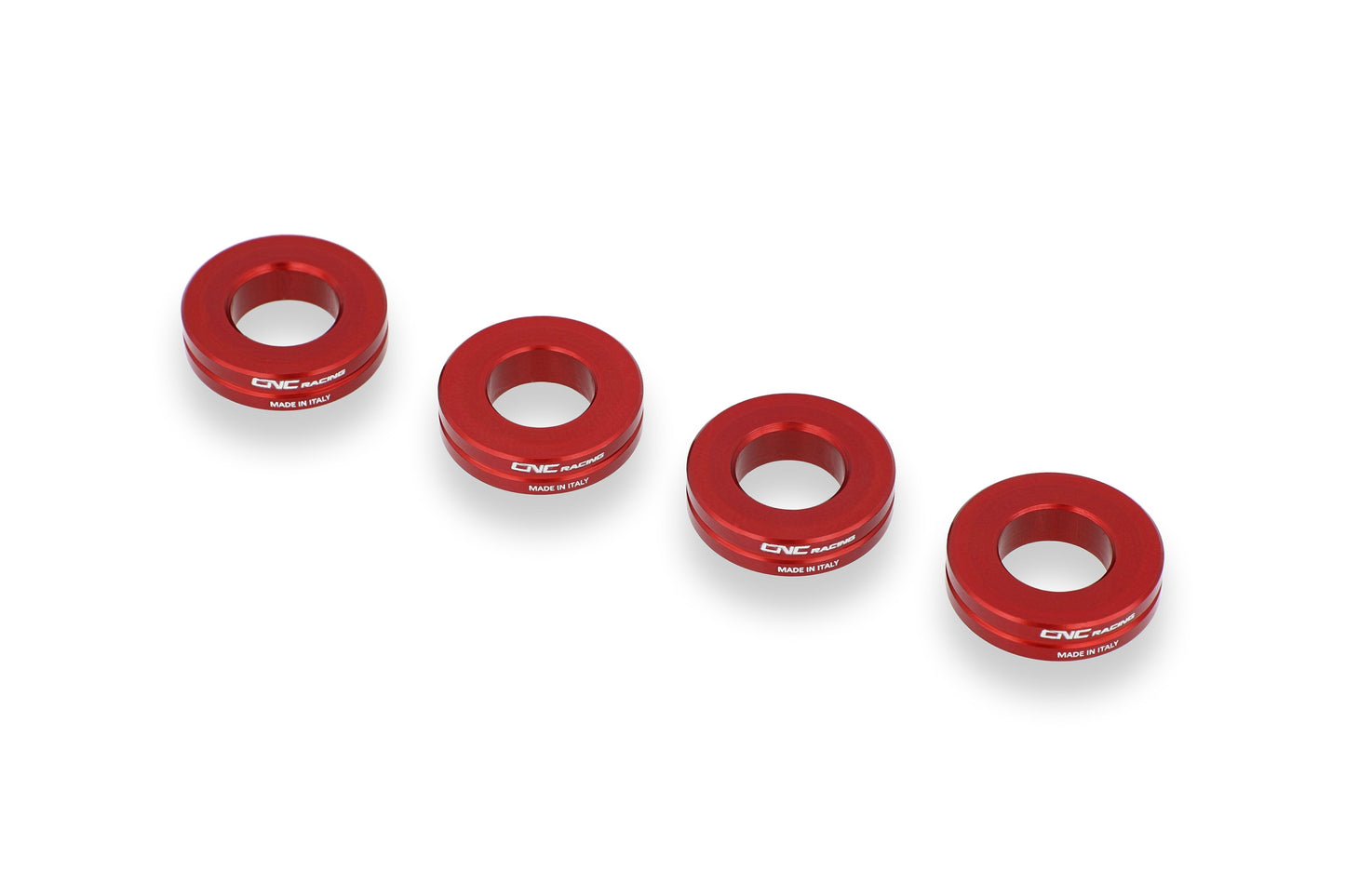 Remklauw Spacer Kit (4 st.) Ducati 1198 (2009-2011) productfoto rood