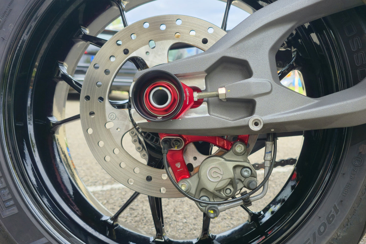Achterremklauw montagesteun – Ducati Panigale V2 MM93 (2026)