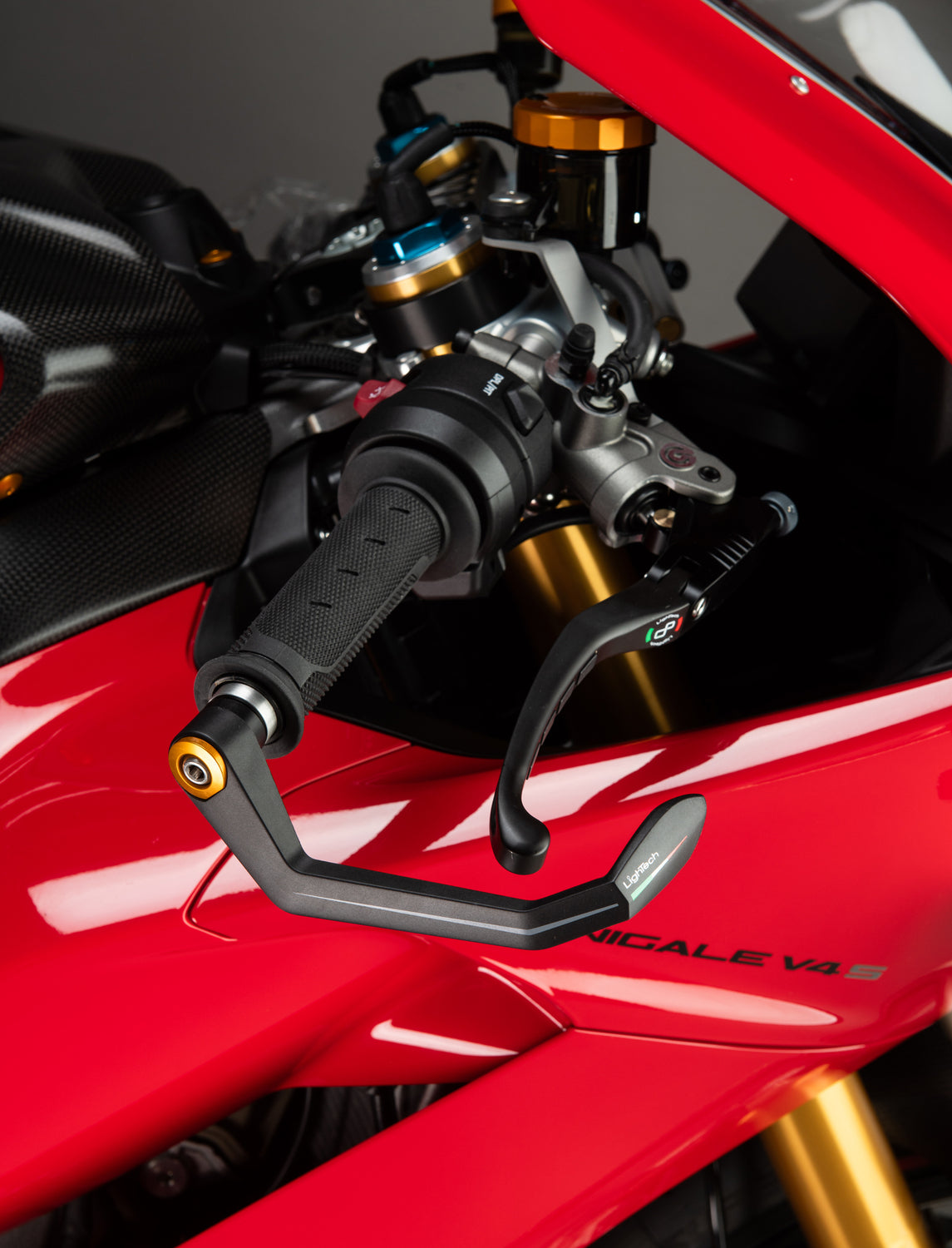 LighTech magnesium opklapbare rem- en koppelingshendelset (Alien-model) Ducati 749  (2003 - 2006)
