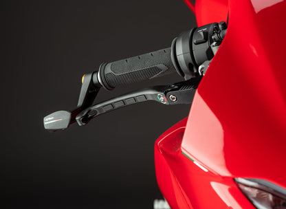 LighTech magnesium opklapbare rem- en koppelingshendelset (Alien-model) Ducati 848  (2008-2013)